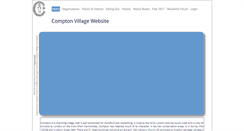 Desktop Screenshot of compton-surrey.co.uk